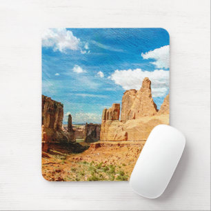 Mousepad Arches National Park Landscape