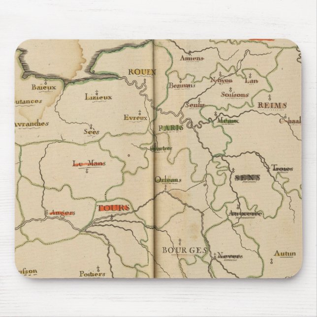 Mousepad Archevechez, Evechez, França 2 (Frente)