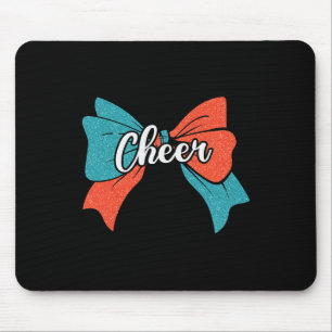 Mousepad Arco Coquete de Torcida Azul Turquesa Laranja C