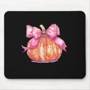 Mousepad Arco de Abóbora Coqueta Bola de Disco Bonita Hallo