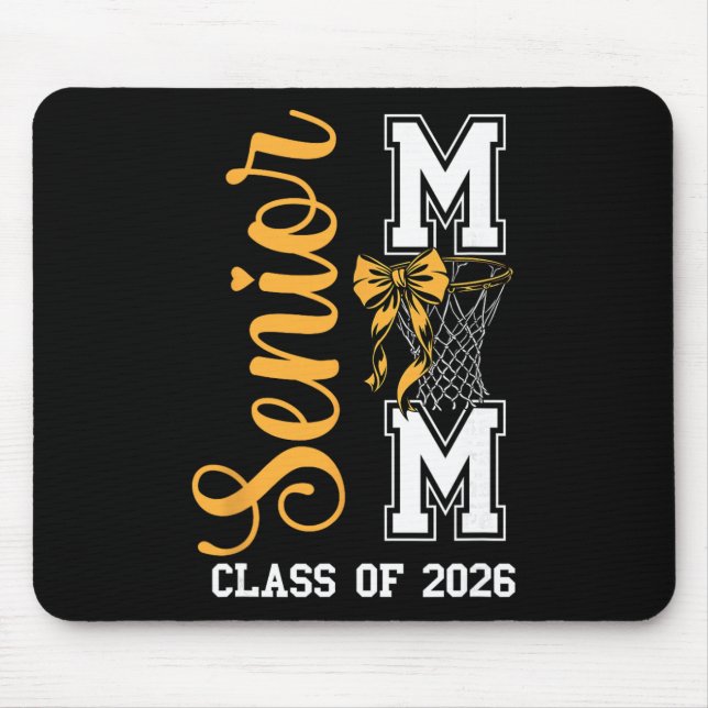 Mousepad Arco de Esboço Amarelo Mãe Sênior Cl De 2026 Gradu (Frente)