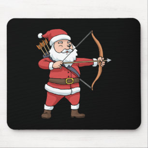 Mousepad Arco de Fila de Natal Caçando Papai Noel