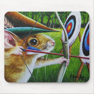 Mousepad Arco do mouse e Arrow do Camp de Arranjo Personali