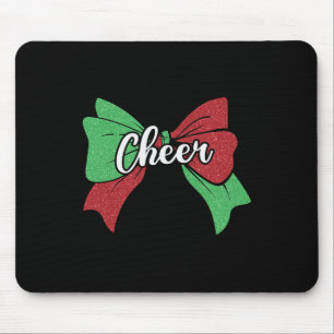 Mousepad Arco Esportivo Coquete Verde Vermelho Cheerleader