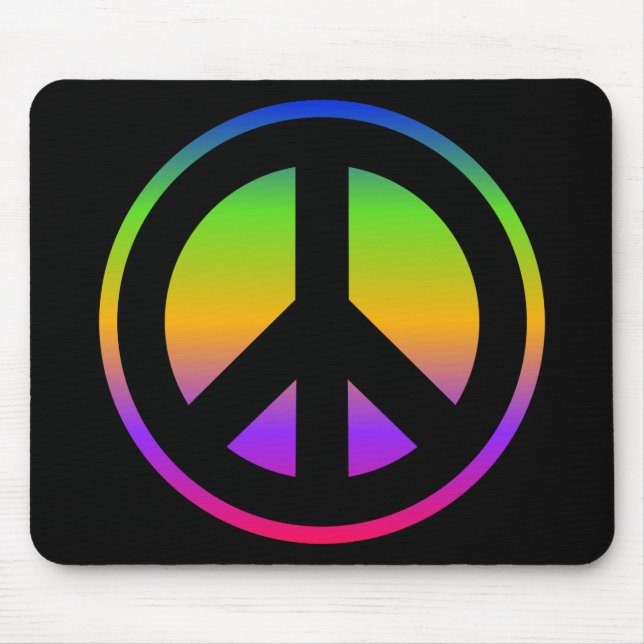 Mousepad Arco-íris Brilhante (Frente)