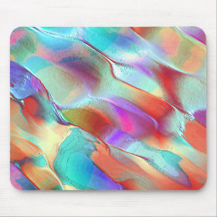 Mousepad Arco-íris colores em rocha comum virtual