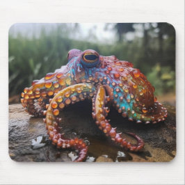 Mousepad Arco-íris Octopus
