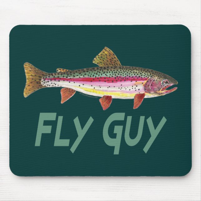 Mousepad Arco-Íris Pescando (Frente)