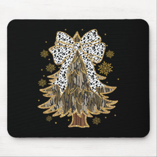 Mousepad Arco Leopard Coquette Camo Árvore de Natal Caça G