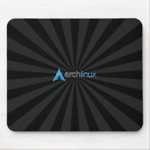 Mousepad Arco Linux Starburst preto legal