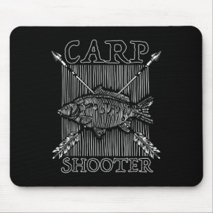 Mousepad Arco Pesca Caça de Peixe_ Atirador de Carpa