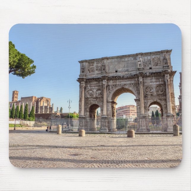 Mousepad Arco Triunfal de Constantina - Roma, Itália (Frente)