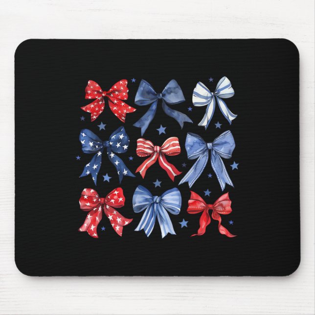 Mousepad Arcos Patrióticos 4 De Julho Arcos Para Mulheres M (Frente)