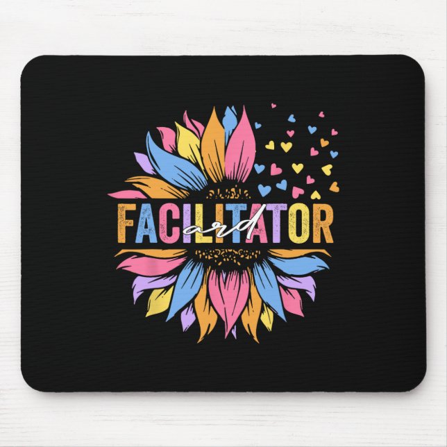 Mousepad Ard Facilitator Educação Especial Girassol (Frente)