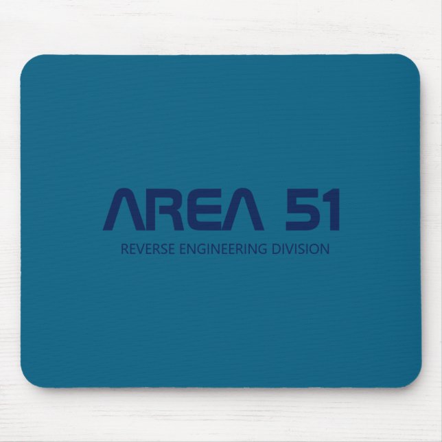 Mousepad Area 51 Reverse Engineering Alien Ufo Paranormal  (Frente)