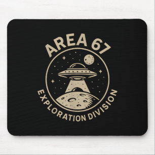 Mousepad Área 67 Divisão de Exploração Divertido 67 Meme De