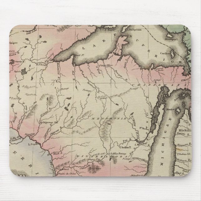 Mousepad Área de Michigan (Frente)