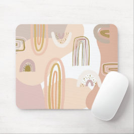 Mousepad Área de trabalho moderna dos Padrões do Arco-Íris