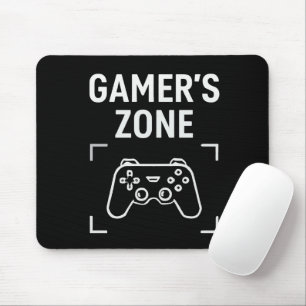 Mousepad ÁREA DO JOGADOR Tapete de Mouse de Jogo Minimalist