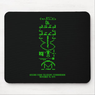 Mousepad Arecibo 1974 Tranmission