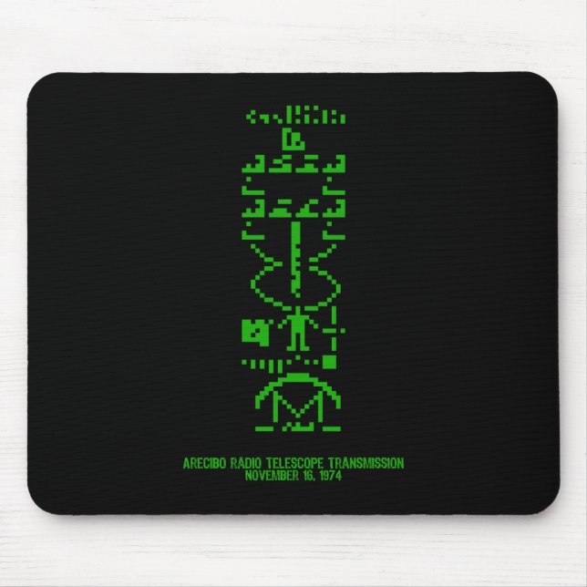 Mousepad Arecibo 1974 Tranmission (Frente)