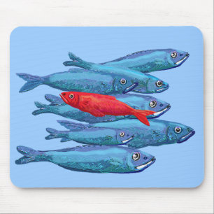 Mousepad Arenque Vermelho
