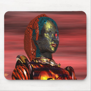Mousepad ARES - RETRATO do CYBORG na ficção científica do