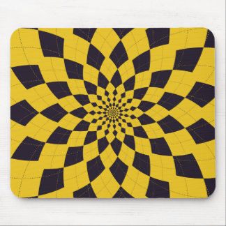 Mousepad Argyle estourou/flor - táxi