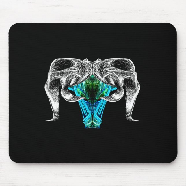 Mousepad Áries – Fogo Dentro das Estrelas (Frente)