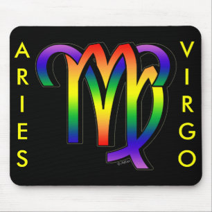 Mousepad Aries & Virgo de GLBT