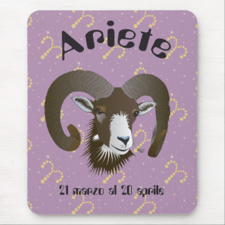 Mousepad Ariete 21 marzo al 20 ametini por rato