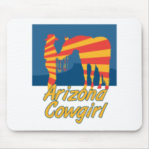 Mousepad Arizona CowGirl