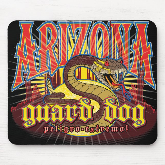 Mousepad Arizona de Cobra de na Guarda (Frente)
