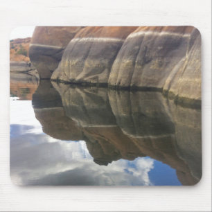 Mousepad Arizona de Paisagem do Red Rock Refletindo Água