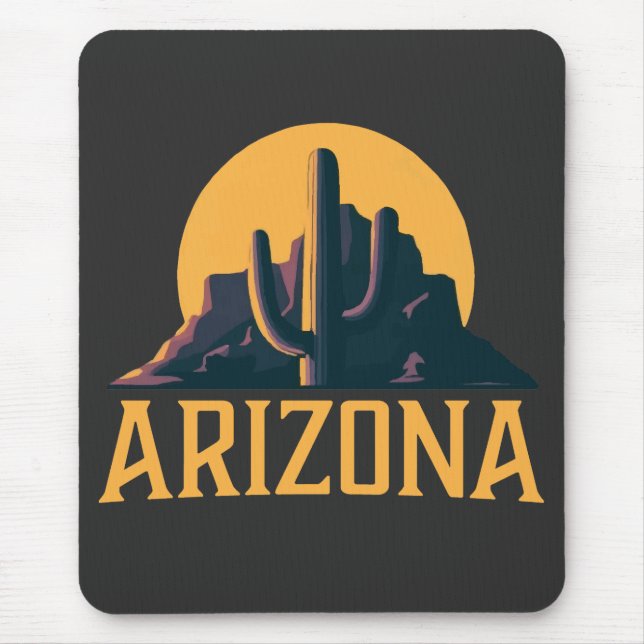 Mousepad Arizona Estados Unidos da América (Frente)