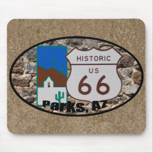 Mousepad Arizona Histórica do Rota 66 dos EUA