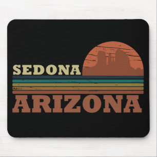 Mousepad arizona sedona vintage pôr do sol