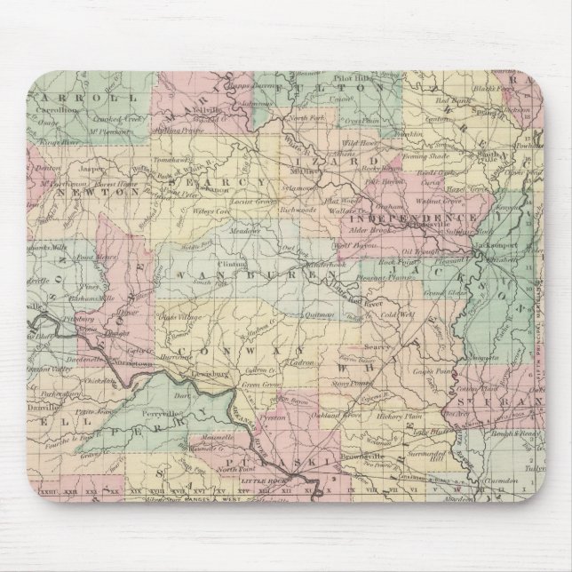 Mousepad Arkansas 3 (Frente)