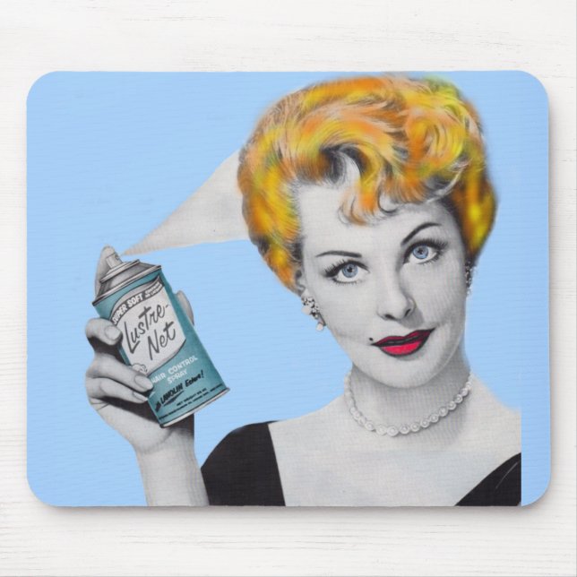 Mousepad Arlene Dahl em "Death by Hair Spray" (Frente)