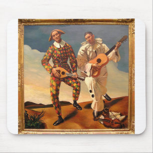 Mousepad Arlequin e Pierrot