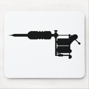 Mousepad arma de tatuagem