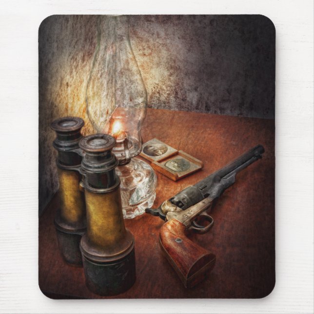 Mousepad Arma - o código das aventuras (Frente)