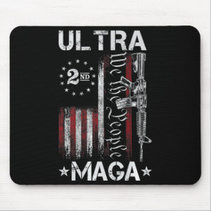 Mousepad Arma Ultra MAGA AR- Bandeira Patriótica Americana