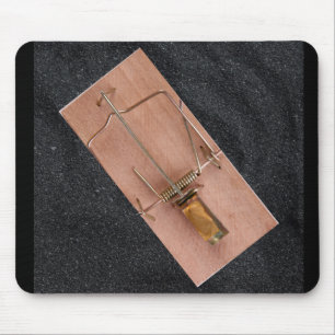 Mousepad Armadilha com manteiga de amendoim