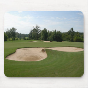 Mousepad Armadilha de areia do campo de golfe