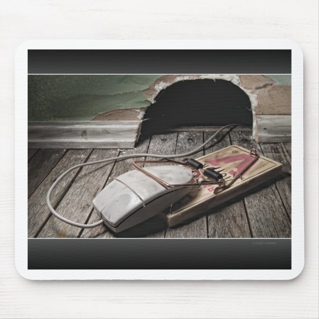 Mousepad Armadilha do rato (Frente)