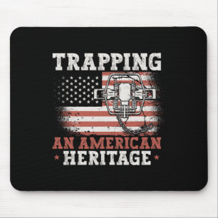 Mousepad Armadilhas Do Patrimônio Americano Caçando Armadil