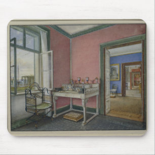 Mousepad Armário da escrita da princesa de coroa