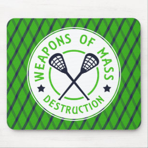 Mousepad Armas de destruição Lacrosse Mousemat