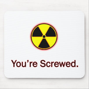 Mousepad Armas nucleares inimigas entrantes!